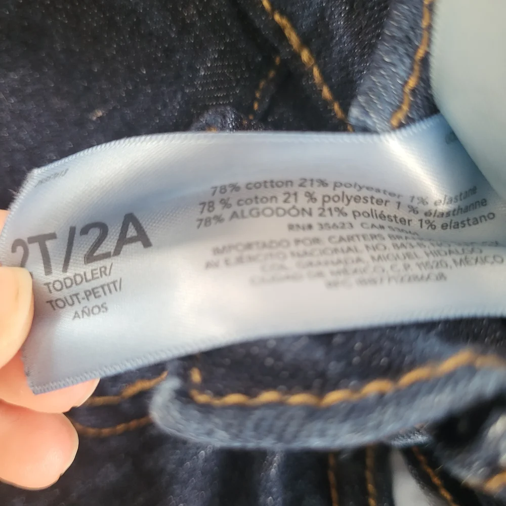2T EUC OshKosh B'gosh Dark Blue Kids Jeans